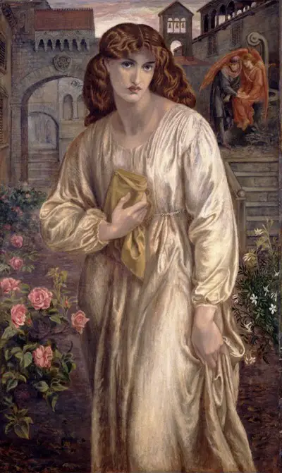 Salutation of Beatrice Dante Gabriel Rossetti